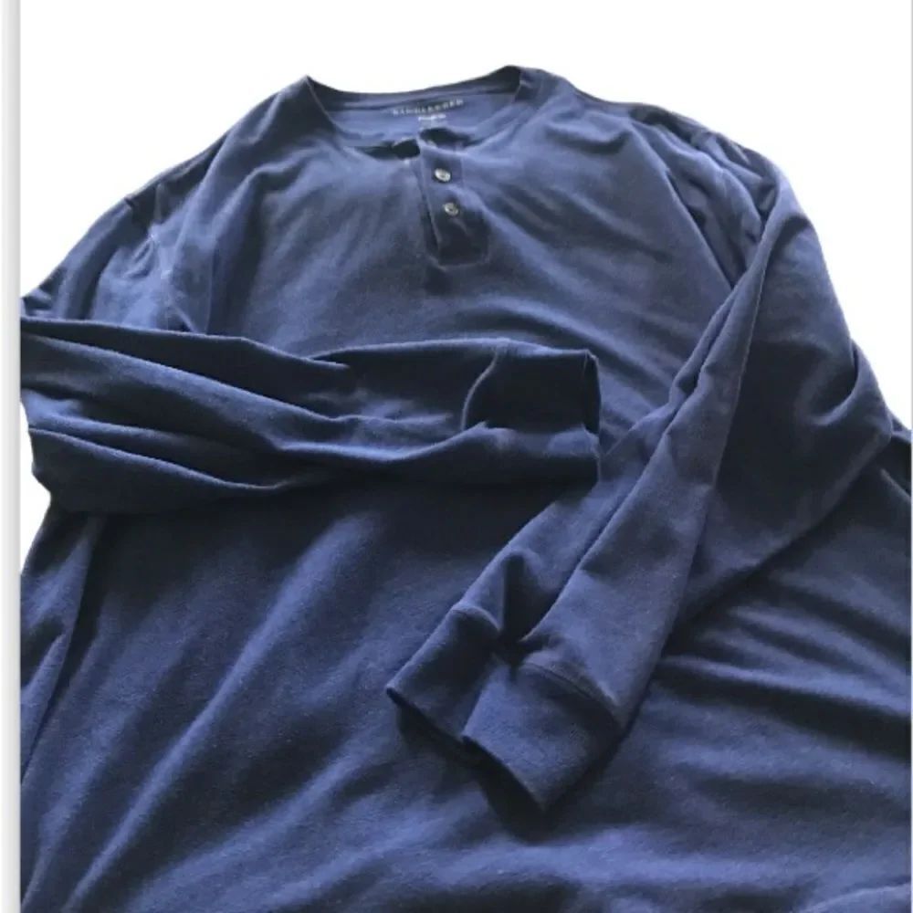 Saddlebred size 2X long sleeved mens shirt buttons at neck excellent condition